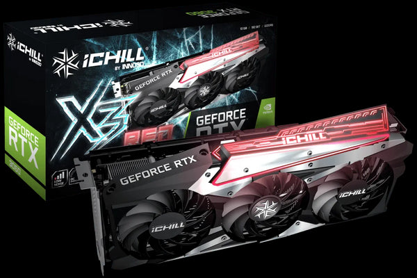 Inno3D RTX 3060 iCHILL X3 RED 12GB GDDR6 - 3 Years warranty - Anigma
